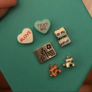 Origami owl charm lot